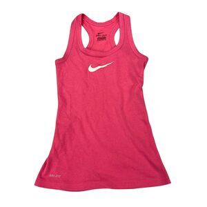 Nike Dri-fit Cotton Tank Top Women's Pink  Size XS